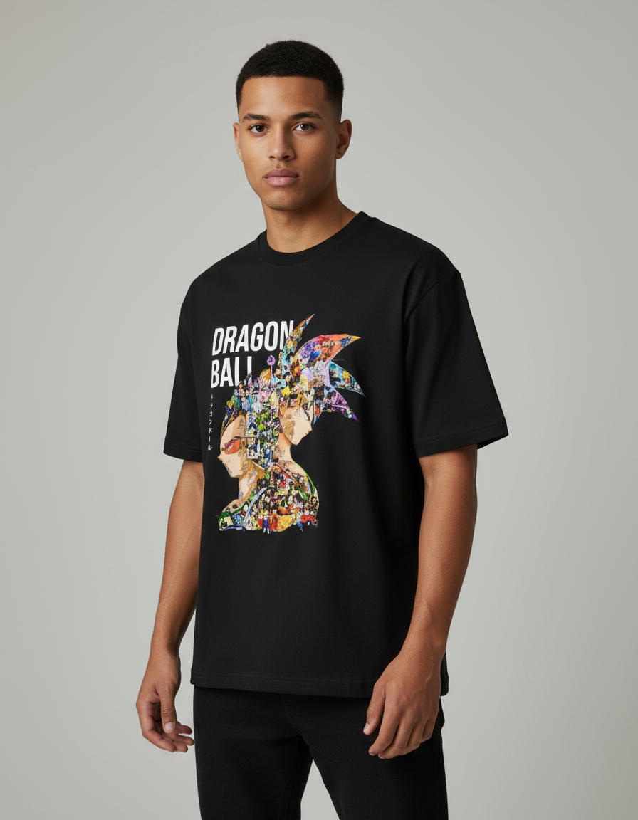 Saiyan Warrior Graphic Streetwear Tee