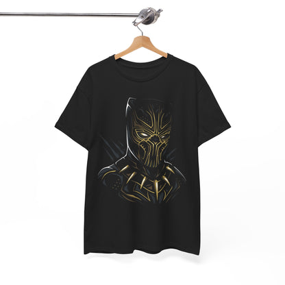 Tribal Panther Warrior Black T-Shirt