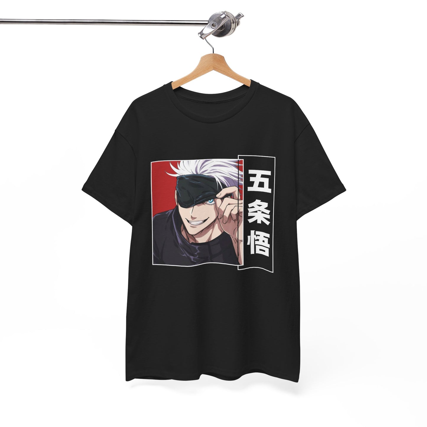 Satoru Gojo Black Graphic T-Shirt